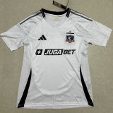 2025/26 Colo-Colo Home White Fans Soccer Jersey