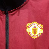 2025 M Utd Red Retro Jacket (Only A Jacket) 单件上衣