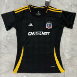 2025/26 Colo-Colo Away Black Women Soccer Jersey