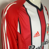 2003/04 River Plate Home Retro Long Sleeve Soccer Jersey
