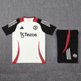 2025 M Utd White Training Jersey(A Set)