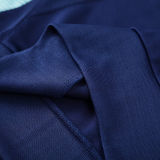 2025 Flamengo Sapphire Blue Hoody Zipper Jacket Tracksuit