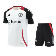 2025 M Utd White Training Jersey(A Set)
