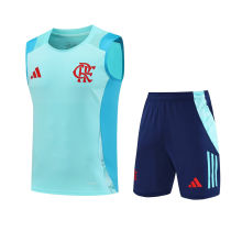 2025 Flamengo Blue Vest Training Jersey(A Set)