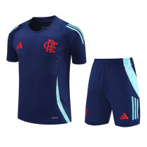 2025 Flamengo Sapphire Blue Training Jersey(A Set)