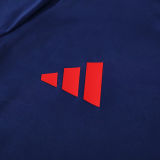 2025 Flamengo Sapphire Blue Training Jersey(A Set)