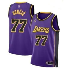 Lakers DONCIC #77 NBA Jerseys
