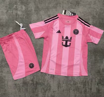 2025/26 Inter Miami Home Pink Kids Soccer Jersey