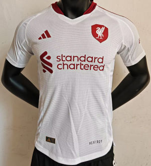 2025/26 LFC Away White Player Version Jersey