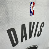 2025 Mavericks DAVIS #3 White NBA Jersey