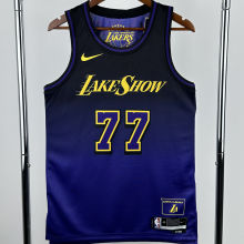 2025 Lakers DONCIC #77 City Edition NBA Jersey