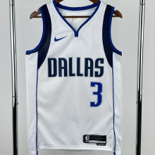 2025 Mavericks DAVIS #3 White NBA Jersey