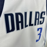 2025 Mavericks DAVIS #3 White NBA Jersey