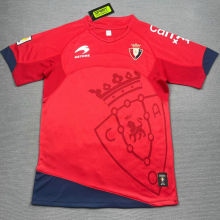 2010/12 Osasuna Home Red Retro Soccer Jersey