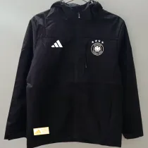 2025 Germany Black Windbreaker