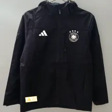 2025 Germany Black Windbreaker
