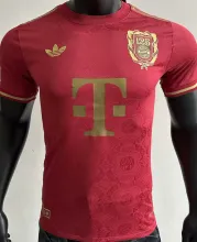 2025 BFC 125th Anniversary Edition Red Player Version Soccer Jersey