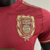 2025 BFC 125th Anniversary Edition Red Player Version Soccer Jersey