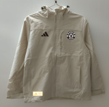 2025 M Utd Off White Windbreaker