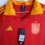 2025 Spain Red Windbreaker
