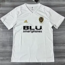 2018/19 Valencia Home White Retro Soccer Jersey