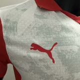 2025/26 RB SALZBURG Bull Red Home White Fans Jersey 萨尔茨堡红牛