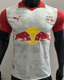 2025/26 RB SALZBURG Bull Red Home White Fans Jersey 萨尔茨堡红牛