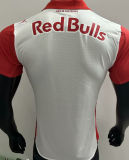 2025/26 RB SALZBURG Bull Red Home White Fans Jersey 萨尔茨堡红牛
