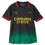 ”RAFA LEãO“ #10 AC Milan x Off White 4Th Fans Soccer Jersey 2024/25 ★★