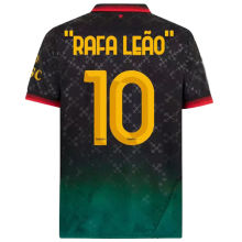 ”RAFA LEãO“ #10 AC Milan x Off White 4Th Fans Soccer Jersey 2024/25 ★★