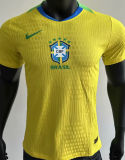 2025/26 Brazil Home Yellow Player Version Jersey