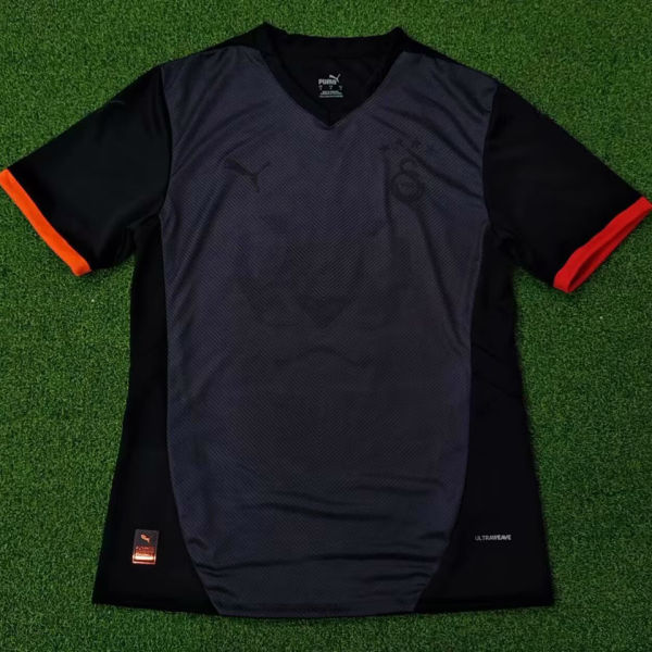 2025 Galatasaray Black Special Edition Fans Soccer Jersey