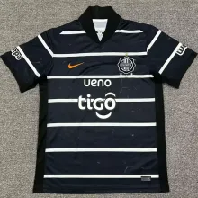 2025/26 Club Olimpia Away Black Fans Soccer Jersey