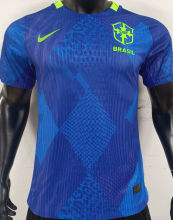 2025/26 Brazil Away Blue Player Version Jersey