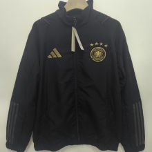 2025 Germany Black Windbreaker