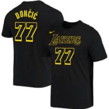 Lakers DONCIC #77 NBA Training T-Shirt