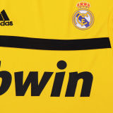 2011/12 RM Goalkeeper Yellow Retro Kids Soccer Jersey
