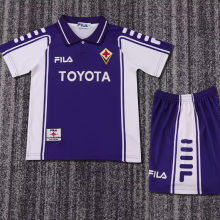 1999/2000 ACF FC Home Retro Kids Soccer Jersey