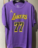 Lakers DONCIC #77 NBA Training T-Shirt