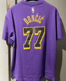 Lakers DONCIC #77 NBA Training T-Shirt