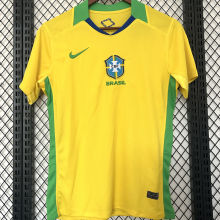 2025/26 Brazil Home Yellow Fans Jersey