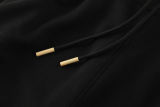 2025 AD~ Black Hoody Zipper Jacket Windbreaker