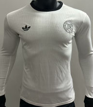 2025 Germany 125Th White Player Version Long Sleeve Soccer Jersey