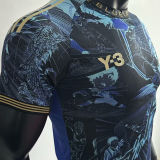 2025 Japan Y-3 Blue Player Version Jersey