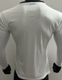 2025 Germany 125Th White Player Version Long Sleeve Soccer Jersey
