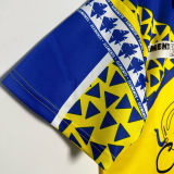 1991/92 Cadiz Home Retro Soccer Jersey 胸前带广告