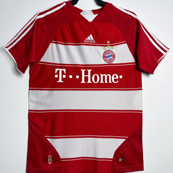 2007/08 BFC Home Red Retro Soccer Jersey
