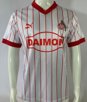 1986/87 1. FC Köln Home White Retro Soccer Jersey