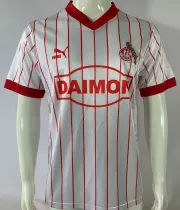 1986/87 1. FC Köln Home White Retro Soccer Jersey