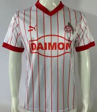 1986/87 1. FC Köln Home White Retro Soccer Jersey